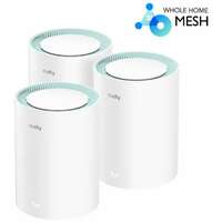 CUDY Whole Home Wi-Fi Gigabit Mesh System M1300 AC1200 Dual Band(3-Pack)