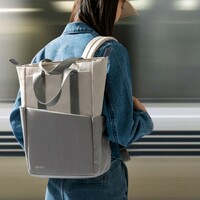 TOMTOC SLASH T63 LAPTOP BACKPACK MOON GREY 13.5