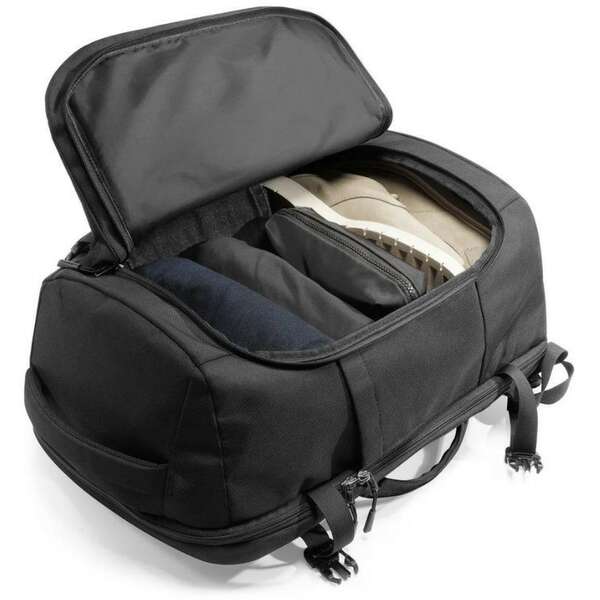 TOMTOC NAVIGATOR T66 TRAVEL LAPTOP BACKPACK BLACK 17