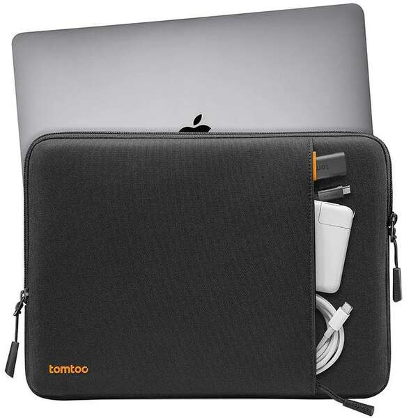 TOMTOC DEFENDER A13 LAPTOP SLEEVE BLACK 16
