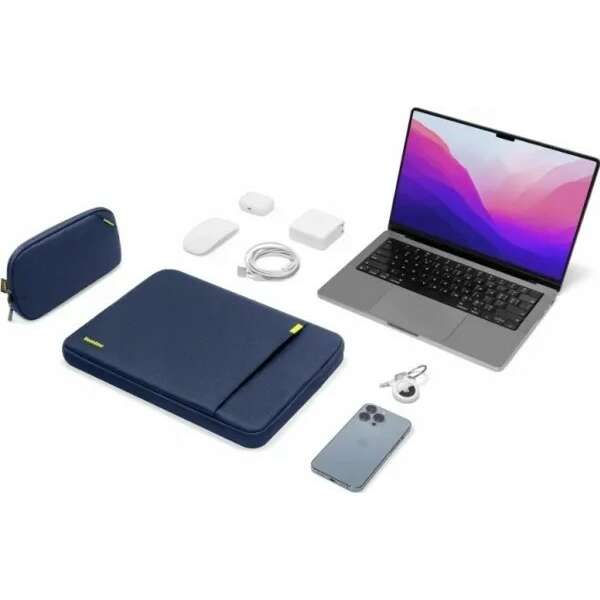 TOMTOC DEFENDER A13 LAPTOP SLEAVE KIT NAVY BLUE 13