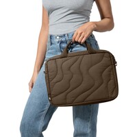 TOMTOC TERRA A28 PUFFY LAPTOP HANDBAG EARTHSHADE 14