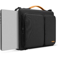 TOMTOC DEFENDER A42 LAPTOP BRIEFCASE BLACK 14
