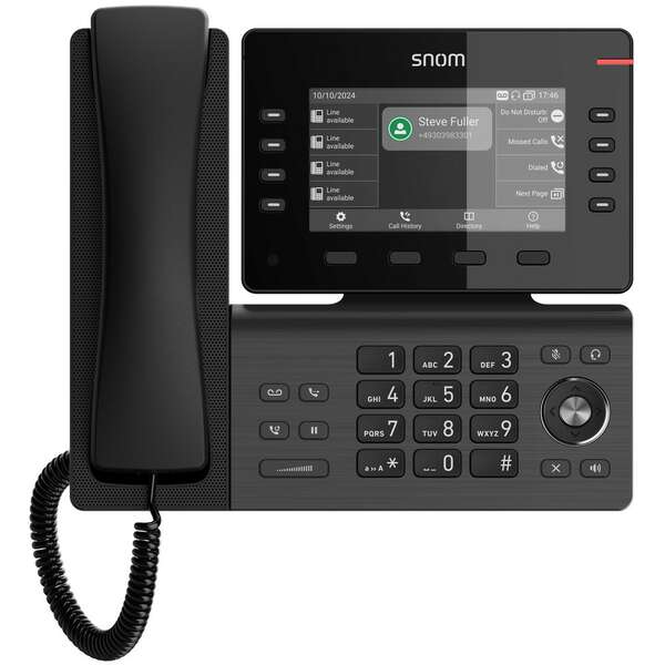 SNOM D812 IP EU Black