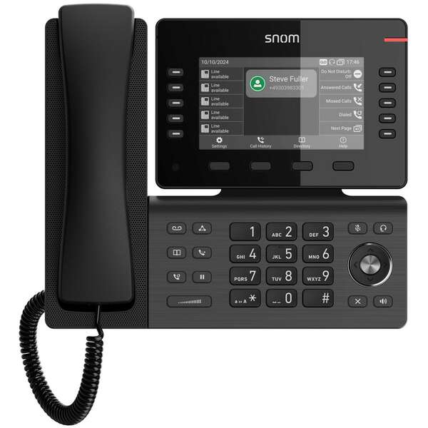 SNOM D815W IP EU Black