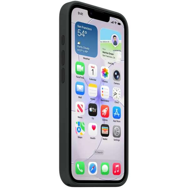 APPLE iPhone 17e Silicone Case with MagSafe - Black mhwd4zm/a
