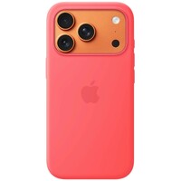 APPLE iPhone 17 Pro Silicone Case with MagSafe - Bright Guava (SEASONAL) mhw04zm/a