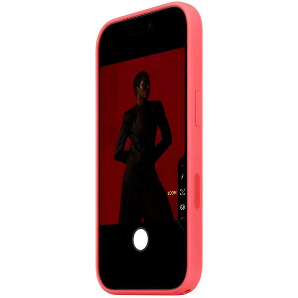 APPLE iPhone 17 Pro Silicone Case with MagSafe - Bright Guava (SEASONAL) mhw04zm/a