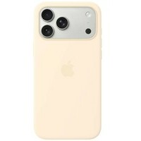 APPLE iPhone 17 Pro Max Silicone Case with MagSafe - Vanilla (SEASONAL) mhw54zm/a