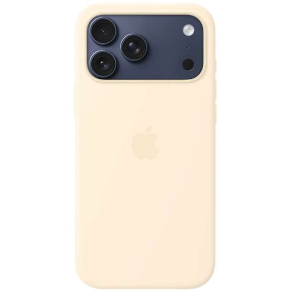 APPLE iPhone 17 Pro Max Silicone Case with MagSafe - Vanilla (SEASONAL) mhw54zm/a