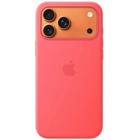 APPLE iPhone 17 Pro Max Silicone Case with MagSafe - Bright Guava (SEASONAL) mhw64zm/a