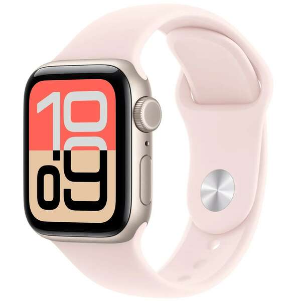 APPLE Watch 40mm Sport Band: Soft Pink Sport Band - M/L (SEASONAL) mhy34zm/a