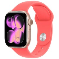 APPLE Watch 42mm Band: Bright Guava Sport Band - M/L (SEASONAL) mhyc4zm/a