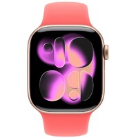 APPLE Watch 42mm Band: Bright Guava Sport Band - M/L (SEASONAL) mhyc4zm/a