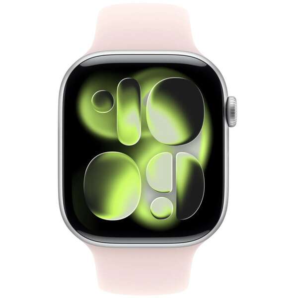 APPLE Watch 46mm Sport Band: Soft Pink Sport Band - M/L (SEASONAL) mhyg4zm/a