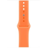 APPLE Watch 46mm Sport Band: Clementine Sport Band - S / M (SEASONAL) mhyk4zm / a