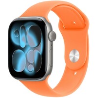APPLE Watch 46mm Sport Band: Clementine Sport Band - S/M (SEASONAL) mhyk4zm/a