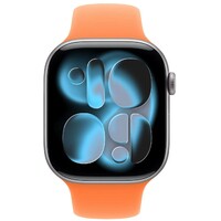 APPLE Watch 46mm Sport Band: Clementine Sport Band - S/M (SEASONAL) mhyk4zm/a