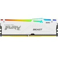 KINGSTON DIMM DDR5 16GB 6000MHz KF560C36BWE2A-16 Fury Beast White RGB