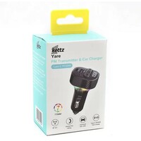 KETTZ FM Transmiter i Punjac Yare – QC3.1 + Type-C PD30W, LED