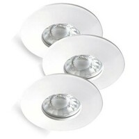 RABALUX Randy spot 3xfixLED 4W,round,bela,IP45