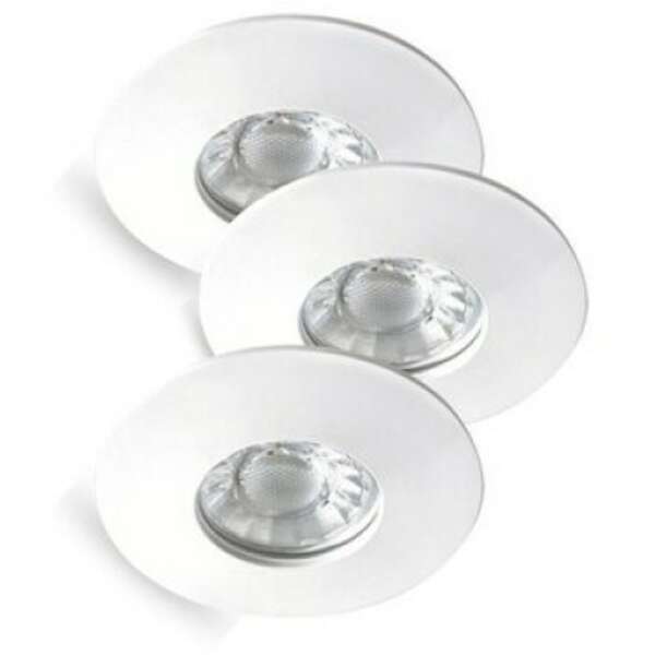 RABALUX Randy spot 3xfixLED 4W,round,bela,IP45