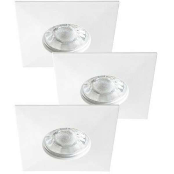RABALUX Randy spot 3xfixLED 4W,square,bela,IP44