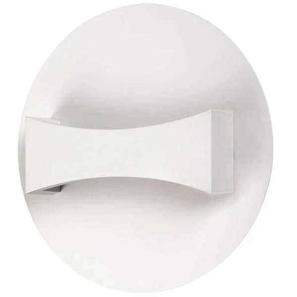 RABALUX Neville zidna lampa, mat bela,  LED 6W 