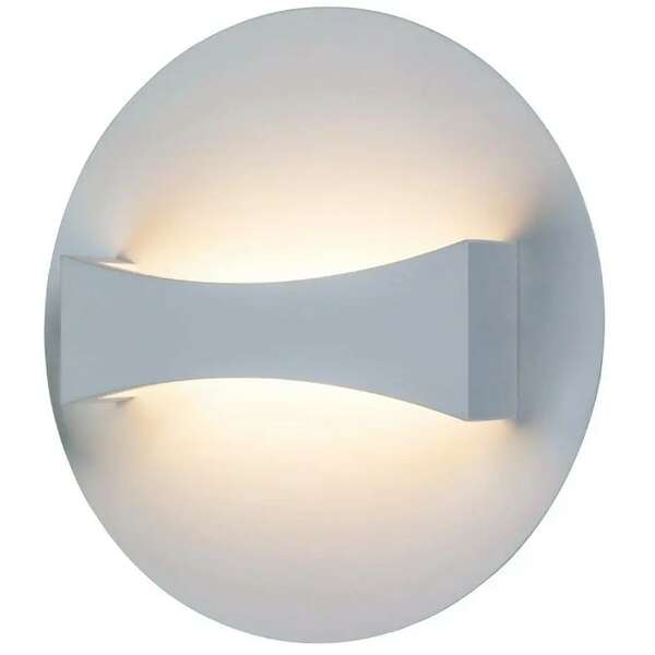 RABALUX Neville zidna lampa, mat bela,  LED 6W 