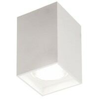 RABALUX Maddox, nadgradni top beli, E27, visina 19cm, sirina 14x14cm
