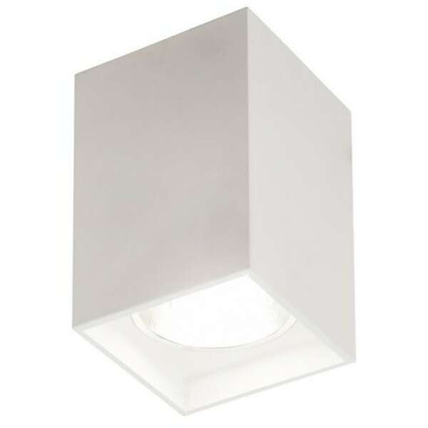 RABALUX Maddox, nadgradni top beli, E27, visina 19cm, sirina 14x14cm