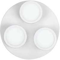 RABALUX Elsa ceiling LED 3x6W,matte white