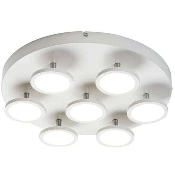 RABALUX Elsa ceiling LED 7x6W,matte white