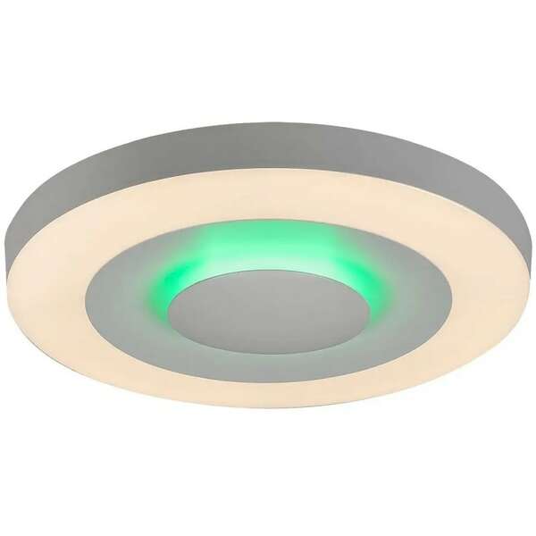 RABALUX Calvin, RGB plafonjera sa daljinskim, LED 40W, 3000-6000K, dimabilna, precnik 50cm