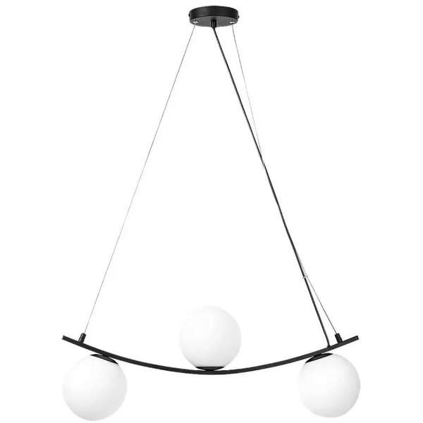 RABALUX Aslan,ind.Pend.E14 C37 3x MAX5W,m.black