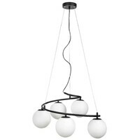 RABALUX Aslan,ind.Pend.E14 C37 5xMAX 5W,m.black