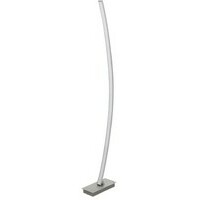 RABALUX Addison, modern LED floor lamp in aluminium finish