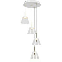 RABALUX Aviana, LED 24Wpendant, white/ bronzee,  LED 4000K