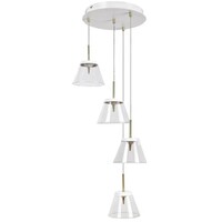 RABALUX Aviana, LED 24Wpendant, white/ bronzee,  LED 4000K