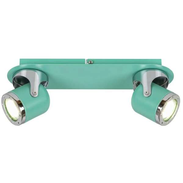 RABALUX April, spot, GU10 2X MAX 5W, menta, IP20, metal, dimenzije 120x320mm