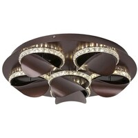 RABALUX Capriana, ceiling, LED 6X6W, moccha