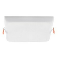 RABALUX Oleg, LED panel beli, 18W, 4000K, 18x18cm