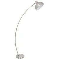 RABALUX Otto, floorlamp, satin chrome,  E27, footswitch H1580mm