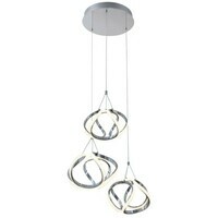 RABALUX Palmira visilica hrom, LED 50W, 3400lm, 3000K