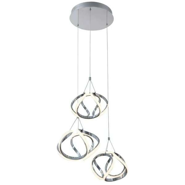 RABALUX Palmira visilica hrom, LED 50W, 3400lm, 3000K