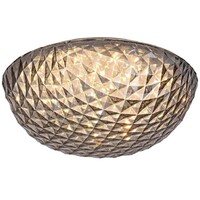 RABALUX Jillian, LED plafonjera staklena, 24W, 3000K, precnik 41cm