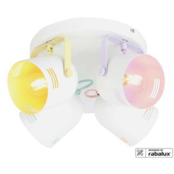 RABALUX Minuet Spot E14 4X MAX 40W designed by Rabalux multicolour