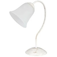 RABALUX Fabiola, vintage stona lampa, antracit bela, E27