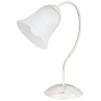 RABALUX Fabiola, vintage stona lampa, antracit bela, E27
