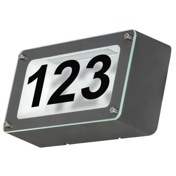 RABALUX Hanover outdoor wall LED 6W d.sivo IP54